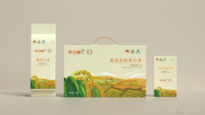 牛三碗打造独特有机杂粮食品包装麻将胡了网址北京西林设计助力(图6)