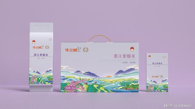 牛三碗打造独特有机杂粮食品包装麻将胡了网址北京西林设计助力(图2)
